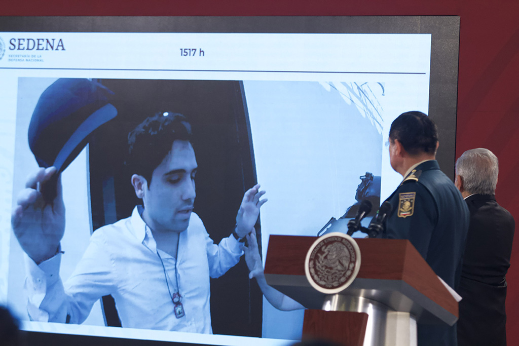 Autoridades difunden video sobre captura de Ovidio Guzmán en Culiacán