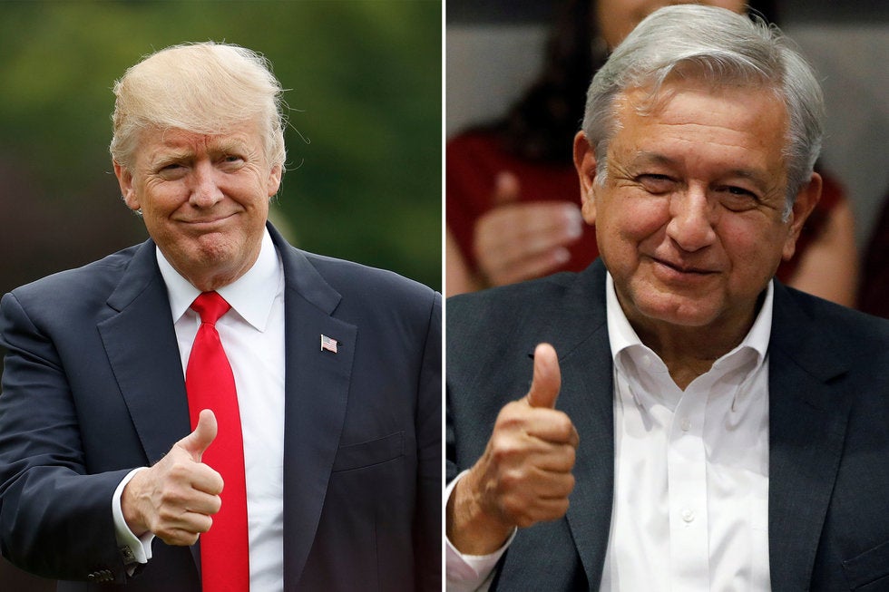 Trump expresa solidaridad a López Obrador por caso Culiacán