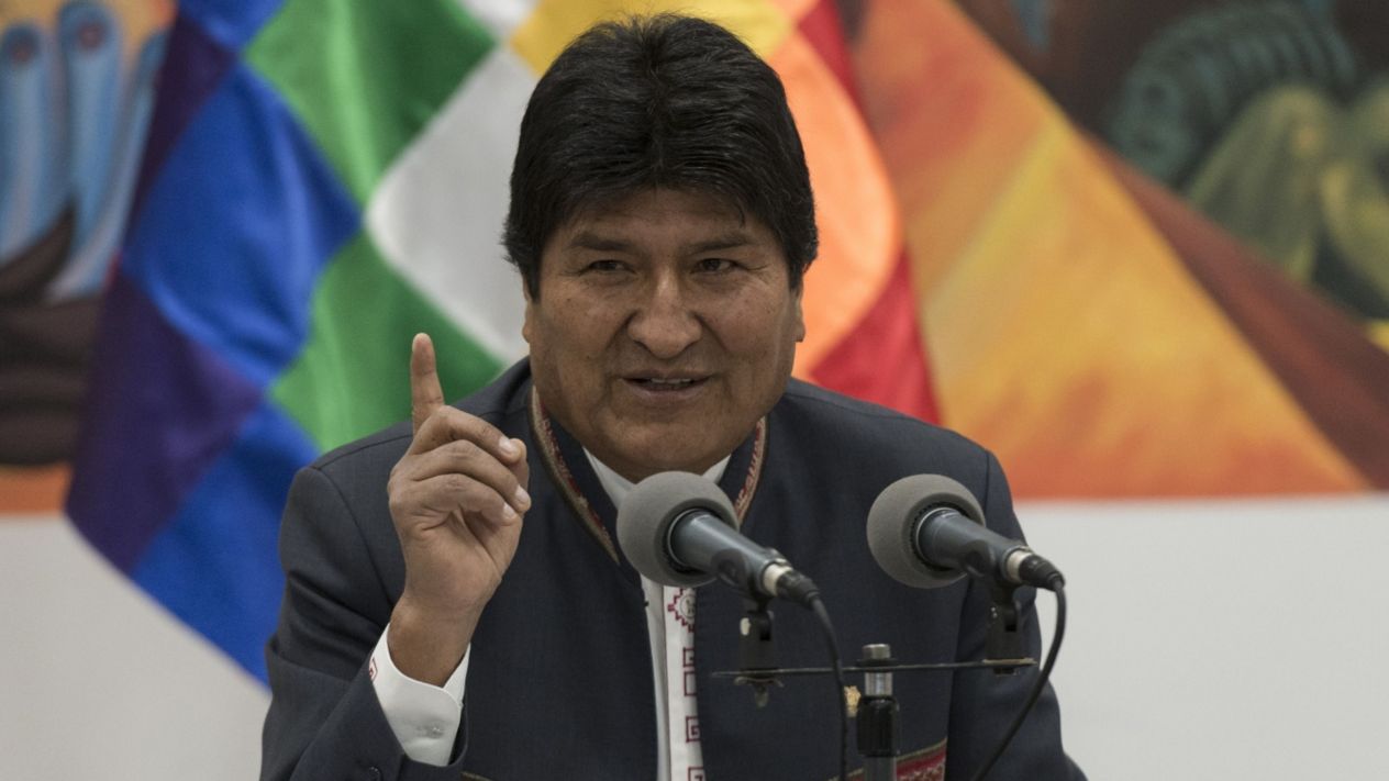 Evo Morales Acepta Asilo Político de México