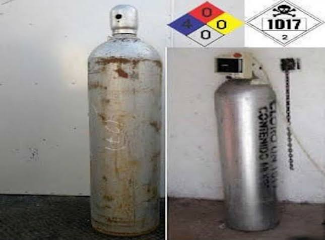 Lanzan Alerta por robo de cilindro de gas cloro