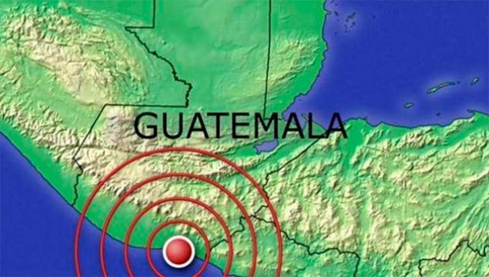 Terremoto de 5.6 sacude el sur de Guatemala