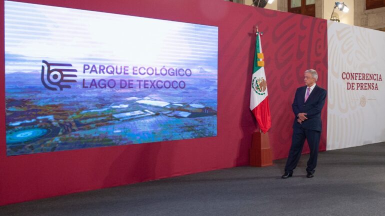 Presentan proyecto del Parque Ecológico Lago de Texcoco