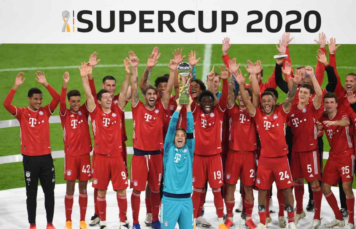 Bayern Múnich levanta la Supercopa de Alemania