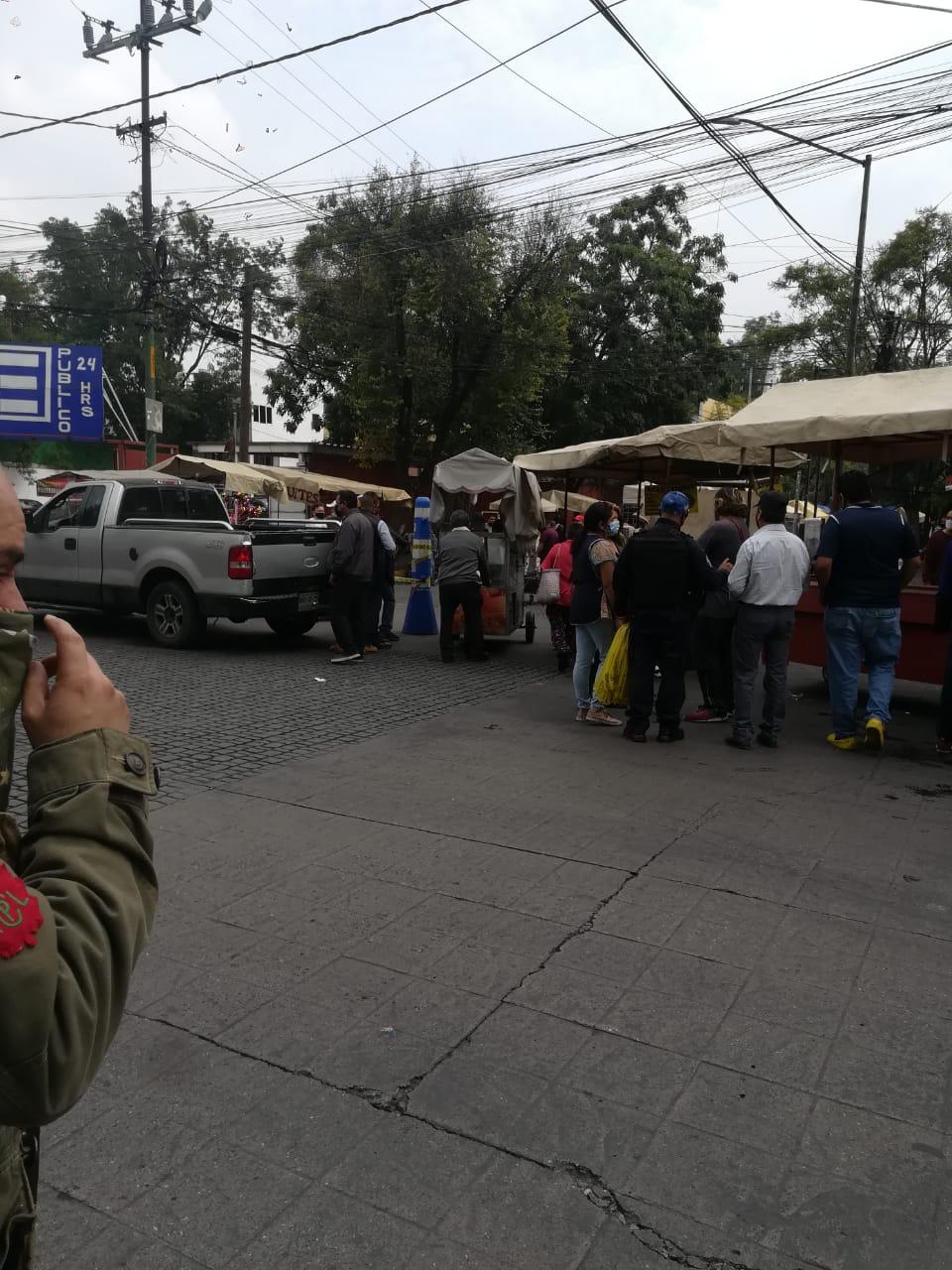 Se desborda comercio en el Centro Histórico de Coyoacán