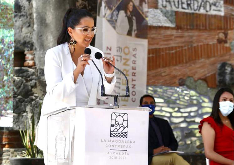 Aventaja Patricia Ortiz en preferencias electorales en La Magdalena Contreras