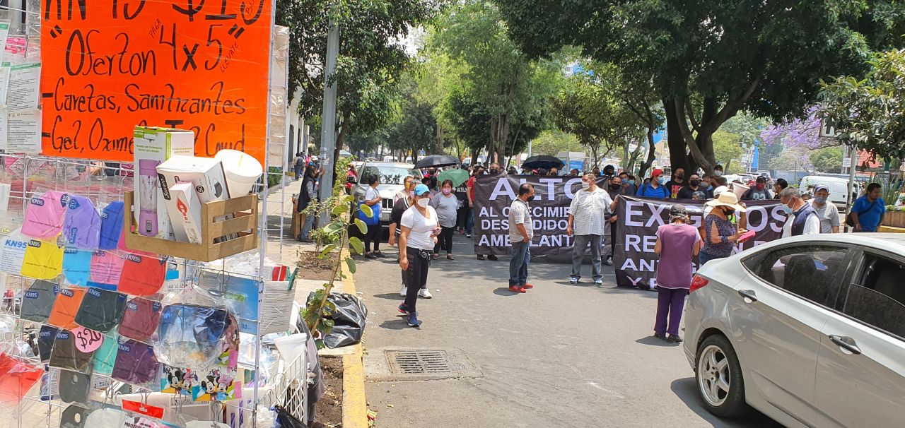 Se compromete Alcaldía de Tlalpan con La Esperanza a liberar espacios de comercio nuevo en vía pública