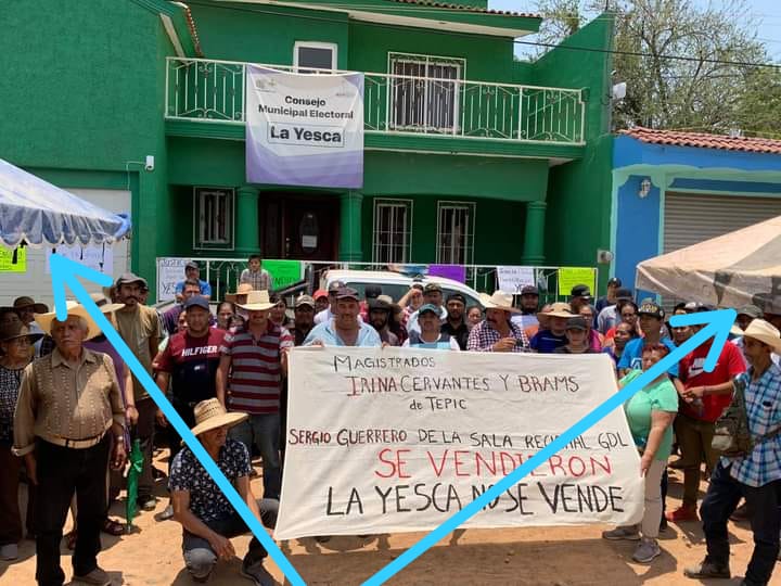 Candidata indígena ilegal y su grupo amenazan con boicotear elección en La Yesca, Nayarit