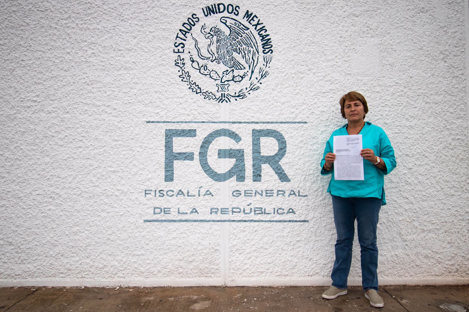 Interpone Laura Beristain ante FGR denuncia por el delito de violencia política contra la mujer en razón de género