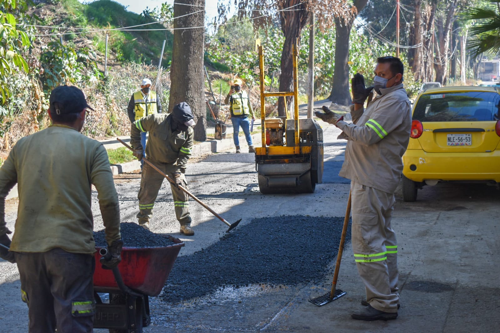 A 100 días de gobierno, Xochimilco rompe récord en mantenimiento vial